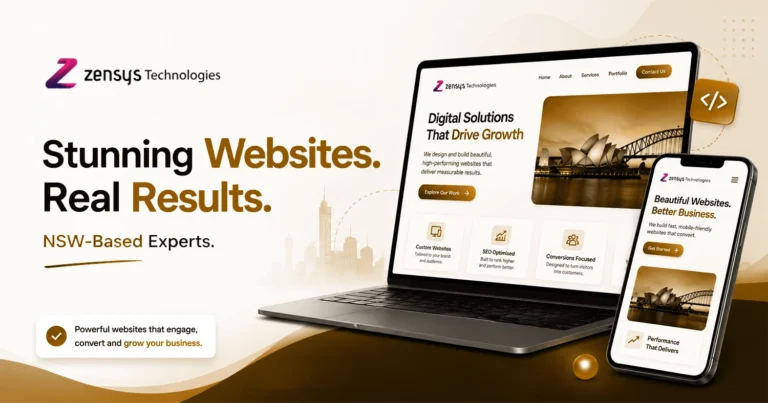 Stunning Websites. Real Results. NSW-Based Experts.